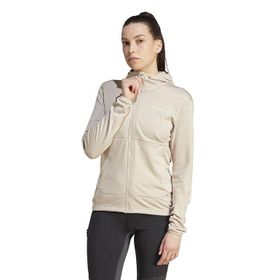 Adidas IB1820 Krem W Terrex XPerior Light Fleece Kadın Outdoor Ceketi