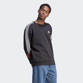 Adidas IB4027 Essentials Fleece 3 Stripes Siyah Günlük Erkek Sweatshirt