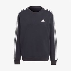 Adidas IB4027 Essentials Fleece 3 Stripes Siyah Günlük Erkek Sweatshirt