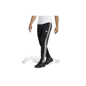 Adidas IB8168 Siyah Beyaz Dar Erkek Eşofman Altı
