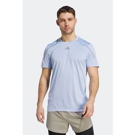 Adidas IB9011 Bisiklet Yaka Düz Mavi Erkek T-Shirt