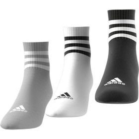 Adidas IC1318 Gri Siyah Beyaz 3'lü Unisex Spor Çorabı