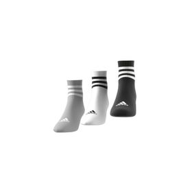 Adidas IC1318 Gri Siyah Beyaz 3'lü Unisex Spor Çorabı