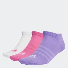 Adidas IC1339 T SPW LOW 3P Fuşya - Beyaz Unisex Spor Çorap