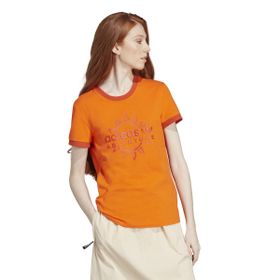 Adidas IC5525 Turuncu Kadın T-Shirt