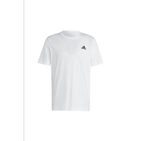 Adidas IC9286 Small Logo Single Jersey Beyaz Erkek Günlük T-shirt