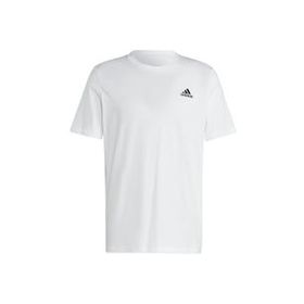 Adidas IC9286 Small Logo Single Jersey Beyaz Erkek Günlük T-shirt
