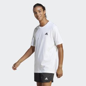 Adidas IC9286 Small Logo Single Jersey Beyaz Erkek Günlük T-shirt