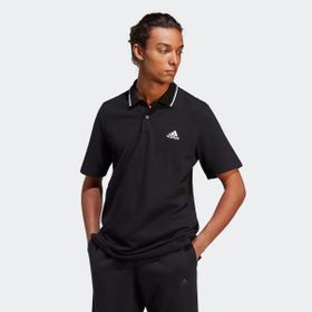 Adidas IC9314 M SL PQ PS Dik Yaka Düz Siyah Erkek T-Shirt
