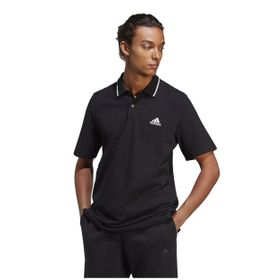 Adidas IC9314 M SL PQ PS Dik Yaka Düz Siyah Erkek T-Shirt