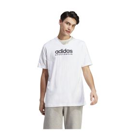 Adidas IC9821-M Beyaz Yuvarlak Yaka Regular Fit Erkek T-Shirt