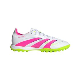 Adidas ID3767 Predator League Beyaz Pembe Sarı Halı Saha Krampon