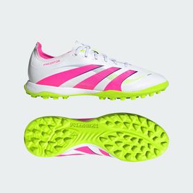 Adidas ID3767 Predator League Beyaz Pembe Sarı Halı Saha Krampon