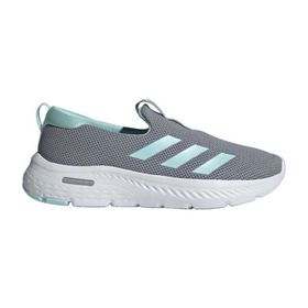 Adidas ID6514 Cloudfoam Move Lounger Gri Turkuaz Kadın Ayakkabı