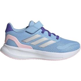 Adidas IE8581 5 EL C Run Falcon GLOBLU/SILVMT/CLPINK Unisex Çocuk Koşu ve Yürüyüş Ayakkabı