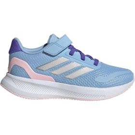 Adidas IE8581 5 EL C Run Falcon GLOBLU/SILVMT/CLPINK Unisex Çocuk Koşu ve Yürüyüş Ayakkabı