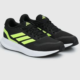 Adidas IE8814 Runfalcon 5 Siyah - Sarı Unisex Koşu Ayakkabısı