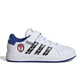 Adidas IF0925 Grand Court Spider-Man El K Beyaz Çocuk Spor Ayakkabı