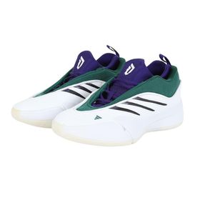 Adidas IG6603 Dame 9 Beyaz Unisex Basketbol Ayakkabısı