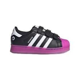 Adidas IG7002 001 Siyah Superstar LED Lights Comfort Closure C Çocuk Sneaker