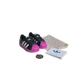 Adidas IG7002 001 Siyah Superstar LED Lights Comfort Closure C Çocuk Sneaker