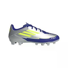 Adidas IH0916 F50 CLUB FG MG Messi Silvmt Syello Lucblu Unisex Spor Ayakkabı