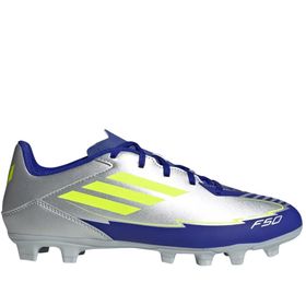 Adidas IH0916 F50 CLUB FG MG Messi Silvmt Syello Lucblu Unisex Spor Ayakkabı