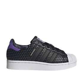 Adidas IH1740 Siyah Minecraft Superstar II Çocuk Spor Ayakkabı