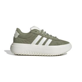 Adidas IH2431 Grand Court Platform Yeşil Kadın Yürüyüş Ayakkabısı
