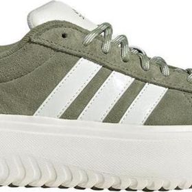 Adidas IH2431 Grand Court Platform Yeşil Kadın Yürüyüş Ayakkabısı
