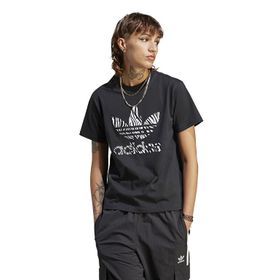 Adidas II0911 Siyah Animal Tee A Kadın Günlük Tişört