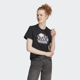 Adidas IJ7327 Siyah Kadın T-Shirt