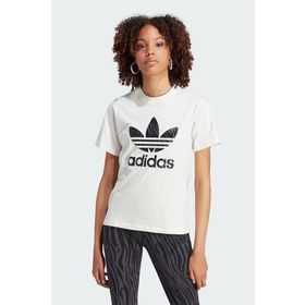 Adidas IJ7781 Beyaz Animal Tee A Kadın Günlük Tişört