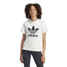 Adidas IJ7781 Beyaz Animal Tee A Kadın Günlük Tişört