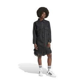 Adidas IJ8342 Siyah Kadın Gömlek Elbise