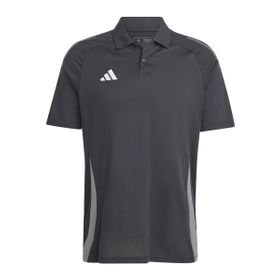 Adidas IJ8344 Siyah Tiro24 C Polo Yaka Futbol Antrenman Erkek T-Shirt