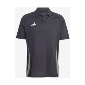 Adidas IJ8344 Siyah Tiro24 C Polo Yaka Futbol Antrenman Erkek T-Shirt