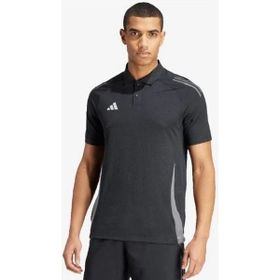 Adidas IJ8344 Siyah Tiro24 C Polo Yaka Futbol Antrenman Erkek T-Shirt