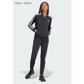 Adidas IJ8781 Siyah - Beyaz Kadın Eşofman Takımı