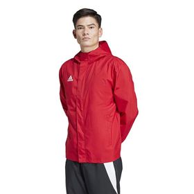Adidas IK4009 ENT22 AW JKT Kırmızı Futbol Antrenman Erkek Yağmurluk
