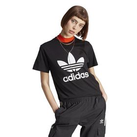 Adidas IK4035 Siyah Trefoil Tee Kadın Günlük T-shirt