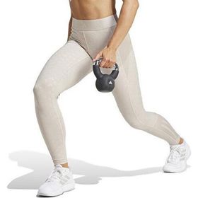 Adidas IK5499 HYGLM 1/1 L Q4 Krem Kadın Antrenman Taytı