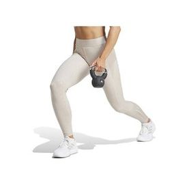 Adidas IK5499 HYGLM 1/1 L Q4 Krem Kadın Antrenman Taytı