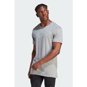 Adidas IL1966 ULT CTE MERINOT LGR Açık Gri Bisiklet Yaka Erkek T-Shirt
