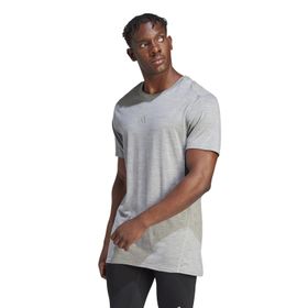 Adidas IL1966 ULT CTE MERINOT LGR Açık Gri Bisiklet Yaka Erkek T-Shirt