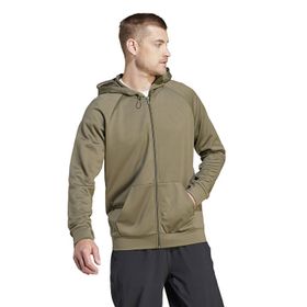 Adidas IM1768 M GG BL FZ HD Antrenman Haki Erkek Ceketi