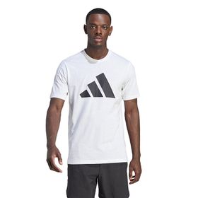 Adidas IM4373-TR-ES FR LOGO T WHI Beyaz Erkek Yuvarlak Yaka Regular Fit T-Shirt