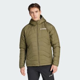 Adidas IM7681 Yeşil Terrex MT INS HO JKT Multi Synthetic Insulated Erkek Outdoor Mont
