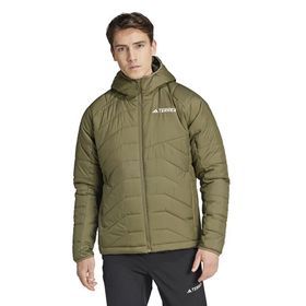 Adidas IM7681 Yeşil Terrex MT INS HO JKT Multi Synthetic Insulated Erkek Outdoor Mont