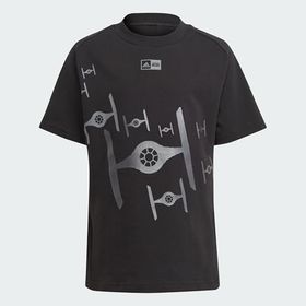 Adidas IM9519 Siyah X Star Wars ZNE T Günlük Çocuk T-shirt